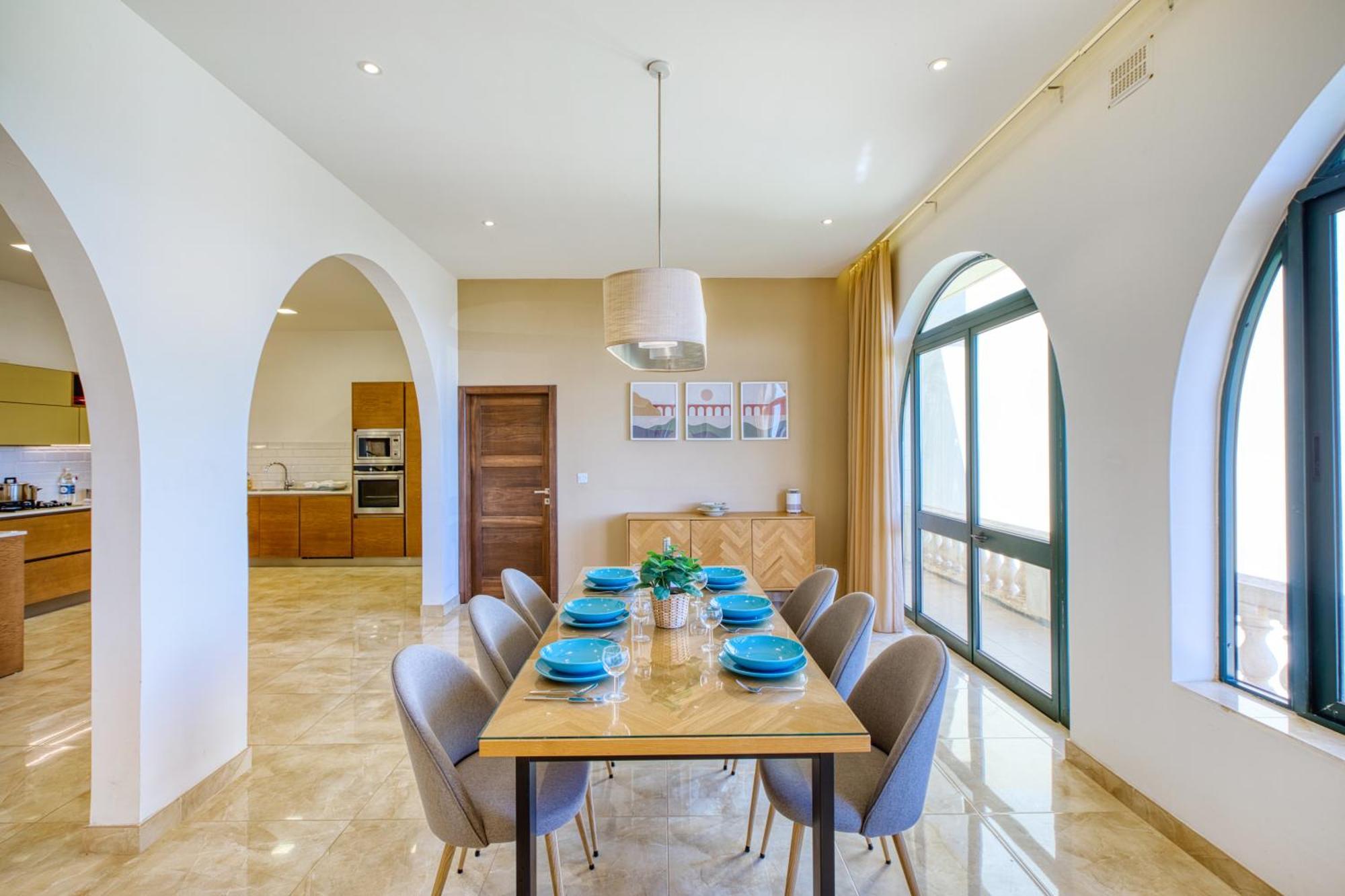Spacious, Bright, Valley & Sea View Maisonette Xagħra Exterior foto
