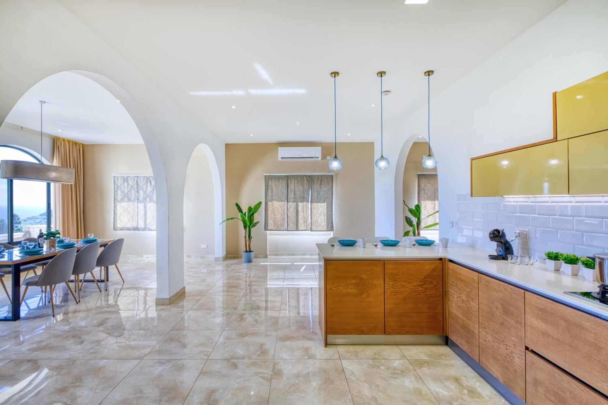 Spacious, Bright, Valley & Sea View Maisonette Xagħra Exterior foto